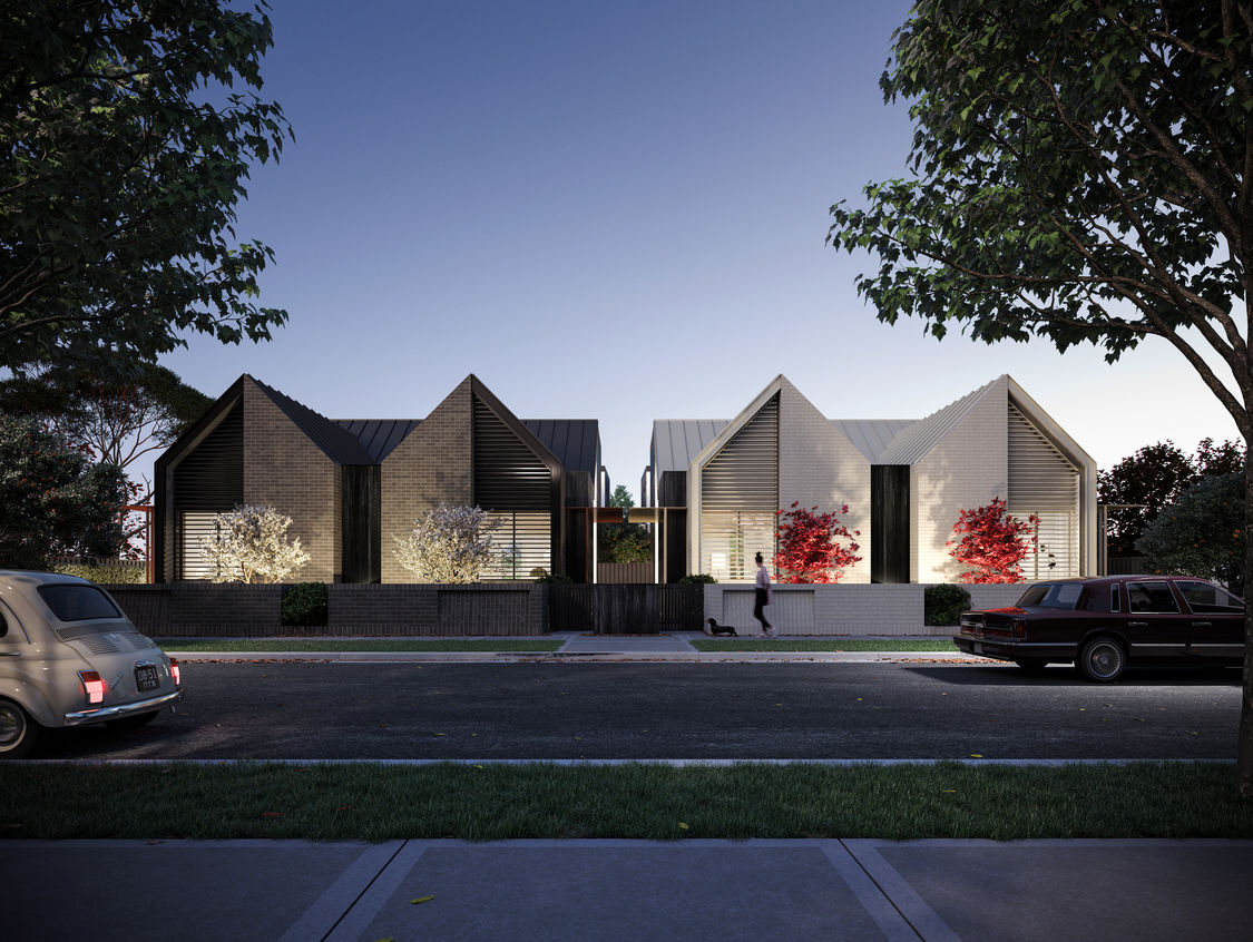Treno Mile End • Architecturally Designed Townhouses